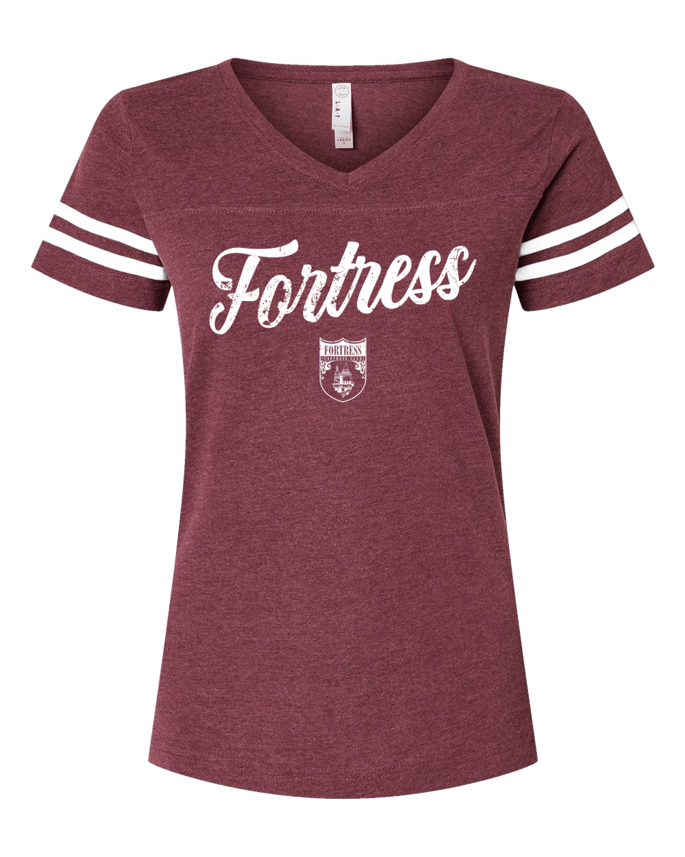 Fortress FC Women's Football V-Neck Tee