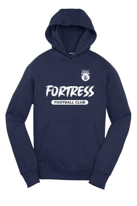 Fortress 26 Pullover Hooded Navy Sweatshirt