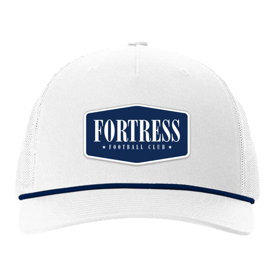 Fortress Patch Rope Trucker Hat